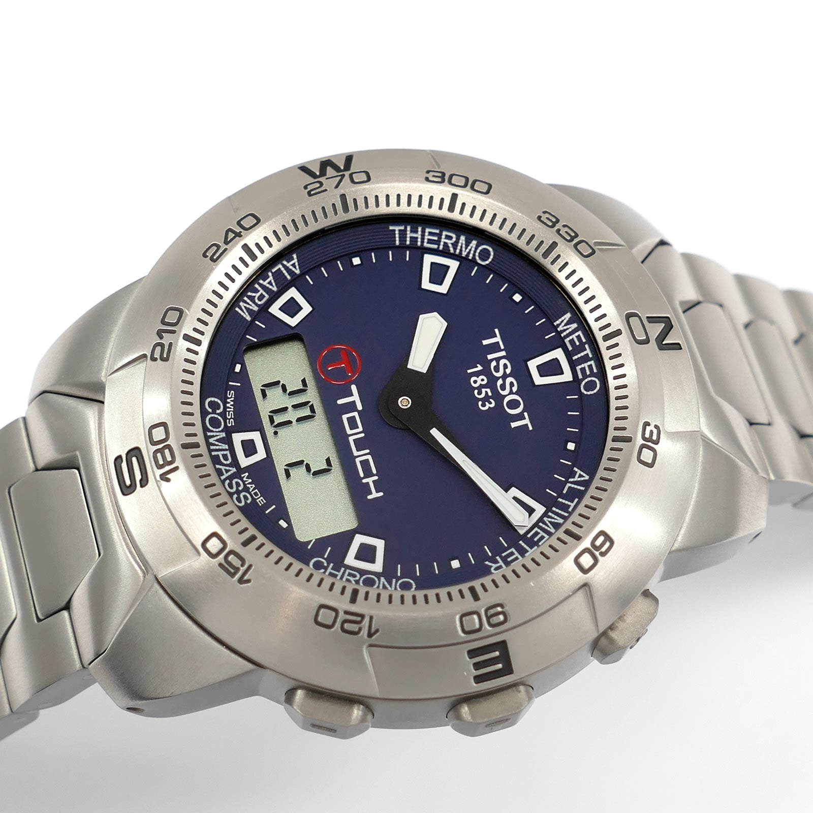 Tissot T-Touch Titanium Z253/353 Blue Dial