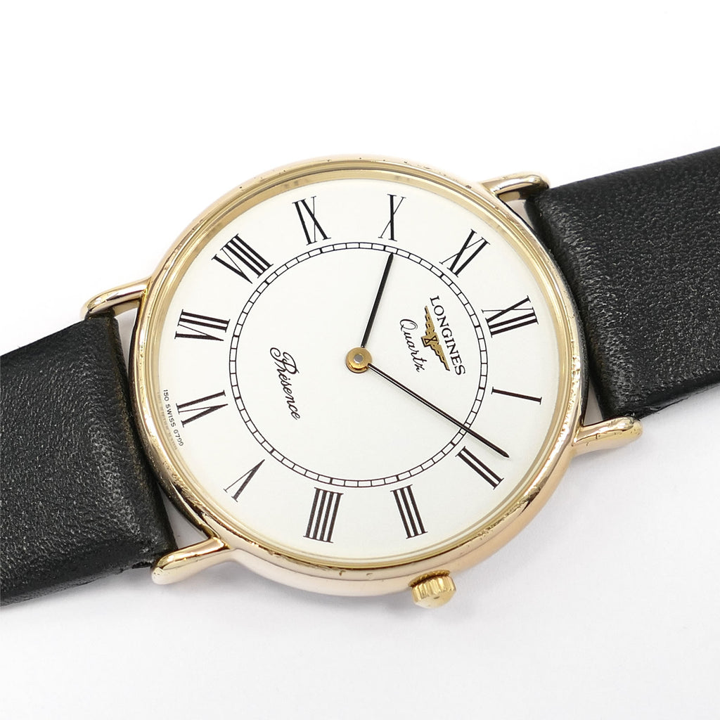 Longines Présence White Roman Numeral Dial