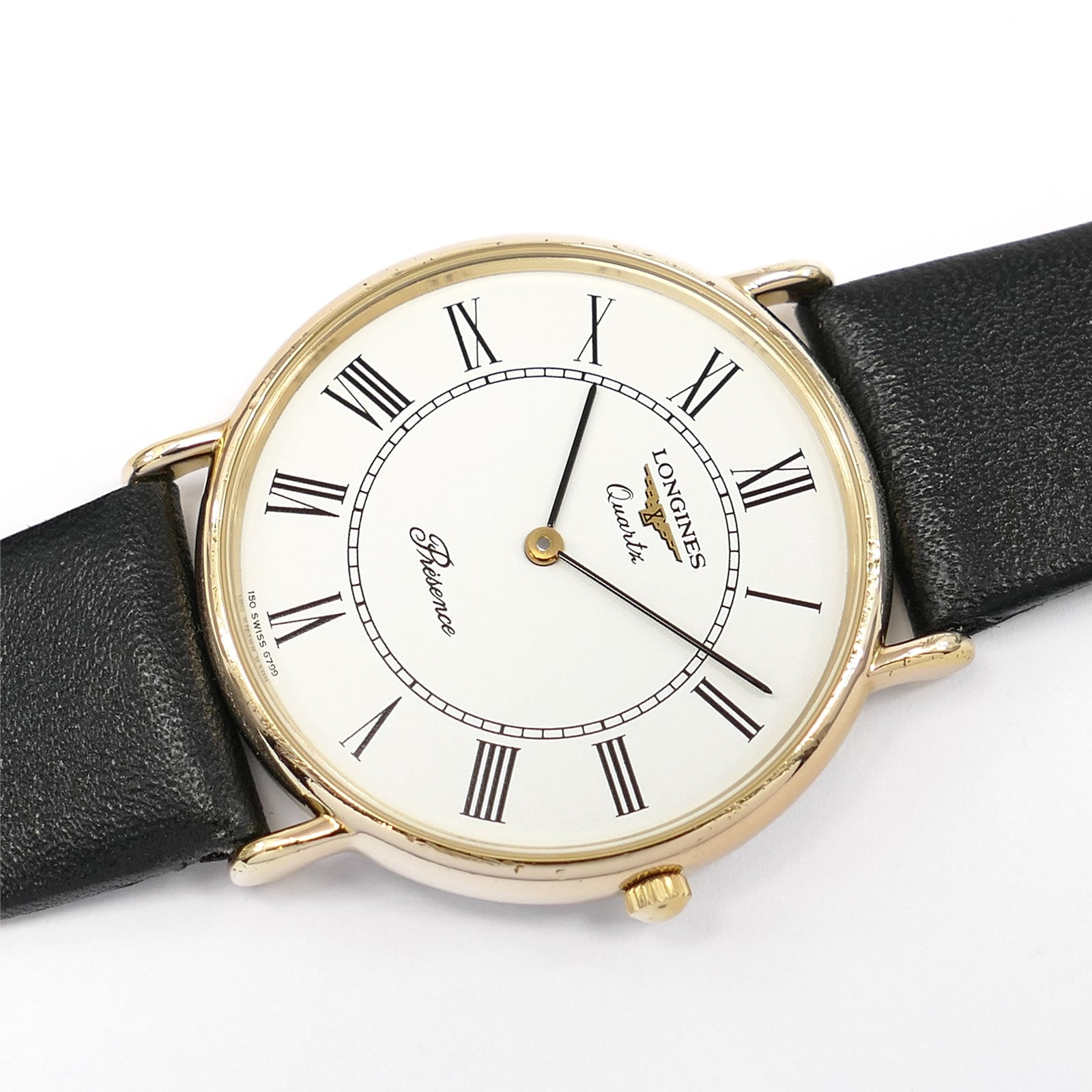 Longines Présence White Roman Numeral Dial