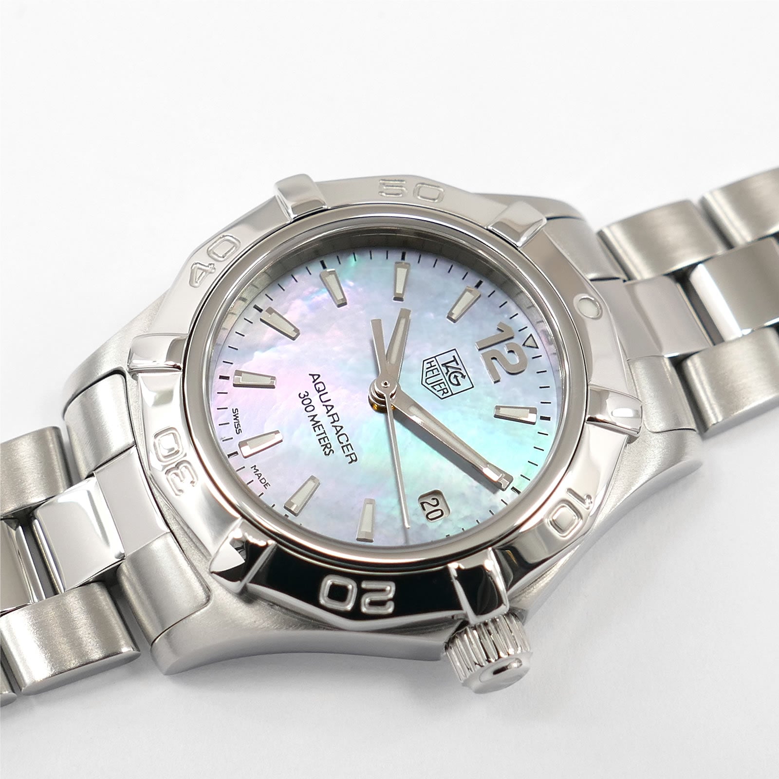 TAG Heuer Aquaracer WAF1417 Blue Mother of Pearl Dial
