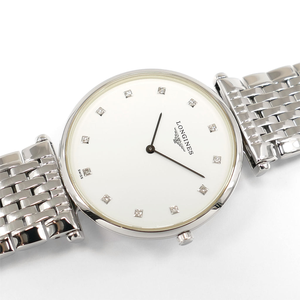 Longines La Grande Classique L4.709.4 White Dial Diamond markers