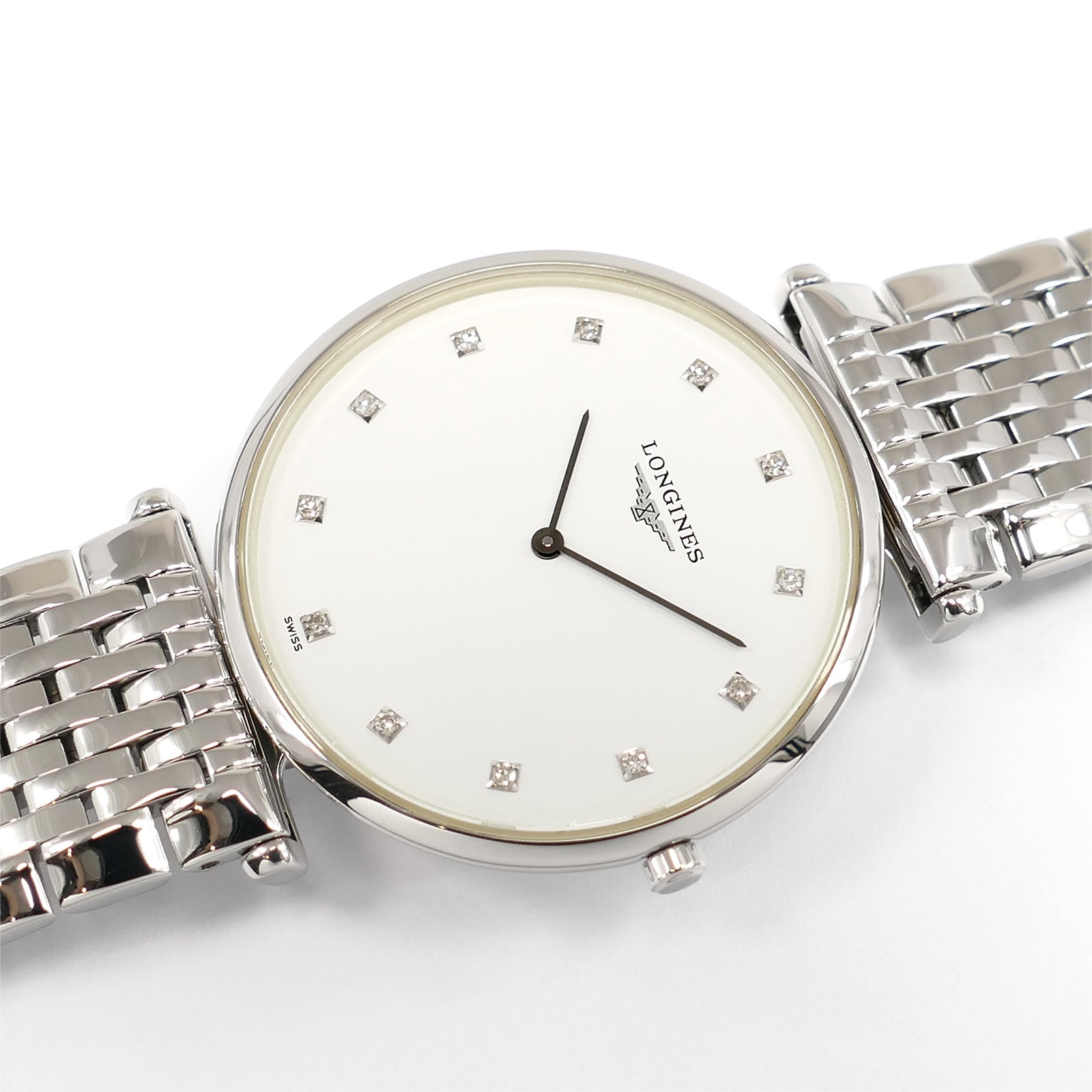 Longines La Grande Classique L4.709.4 White Dial Diamond markers