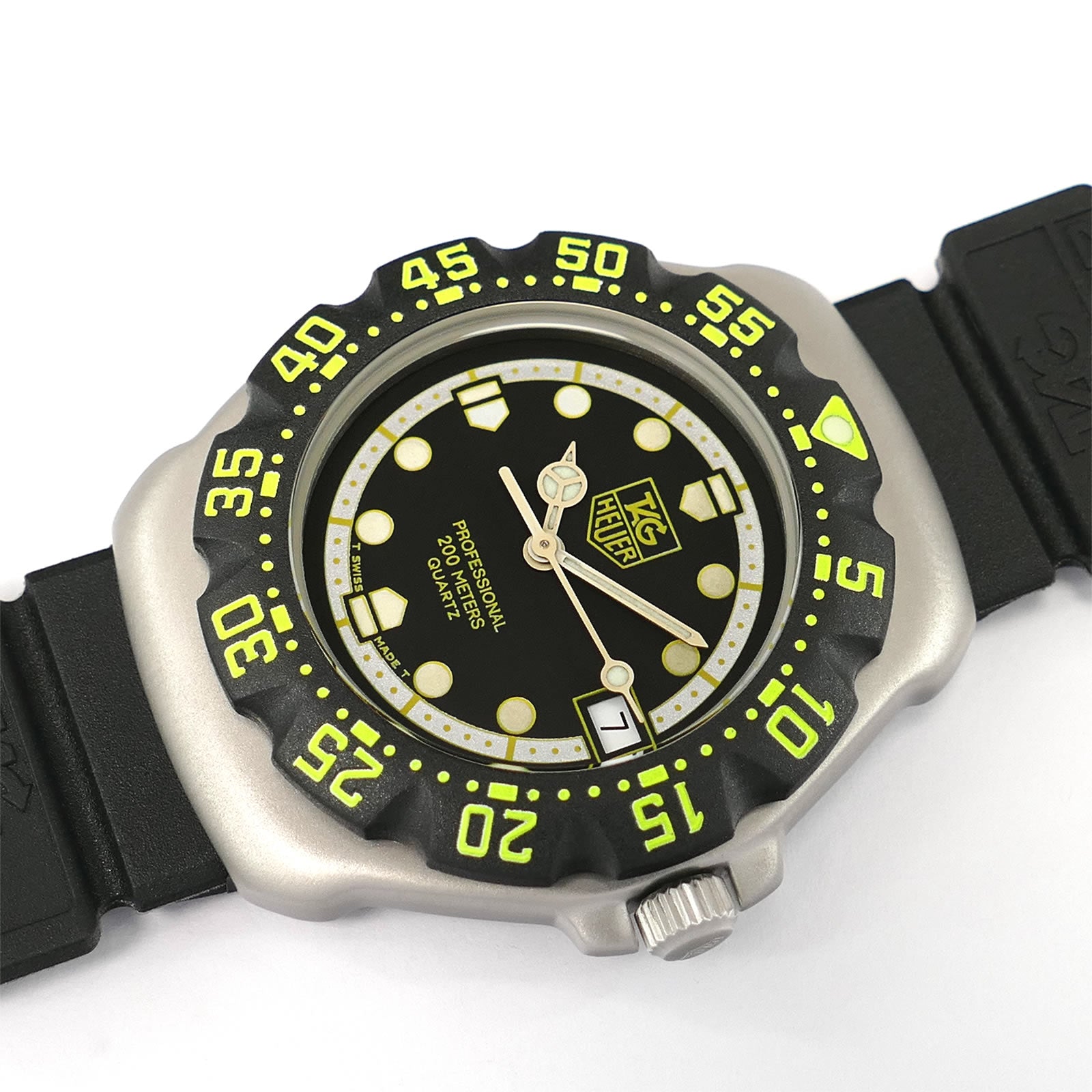 TAG Heuer Formula 1 376.513 Black & Yellow Accents
