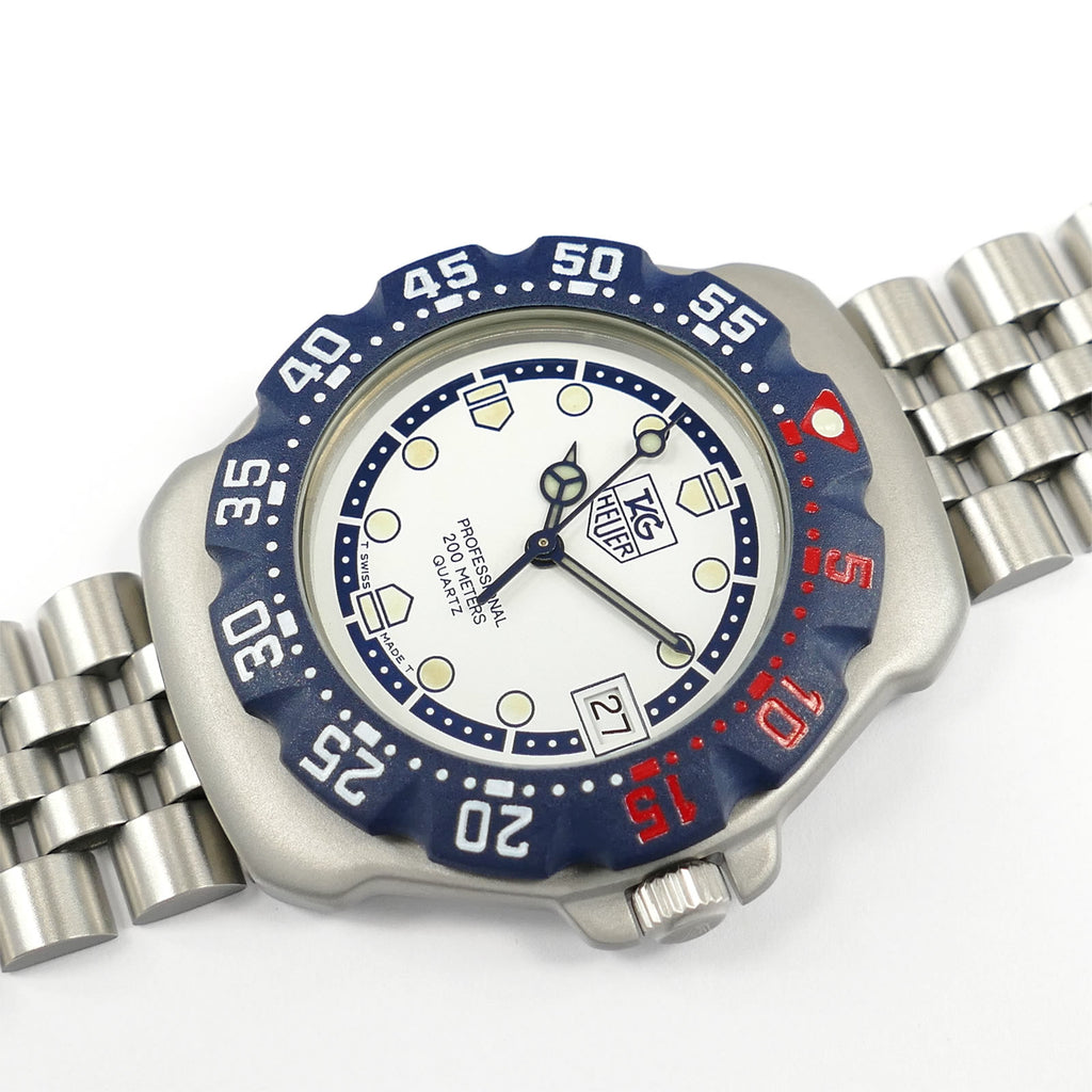 TAG Heuer Formula 1 WA1219 White & Blue dial