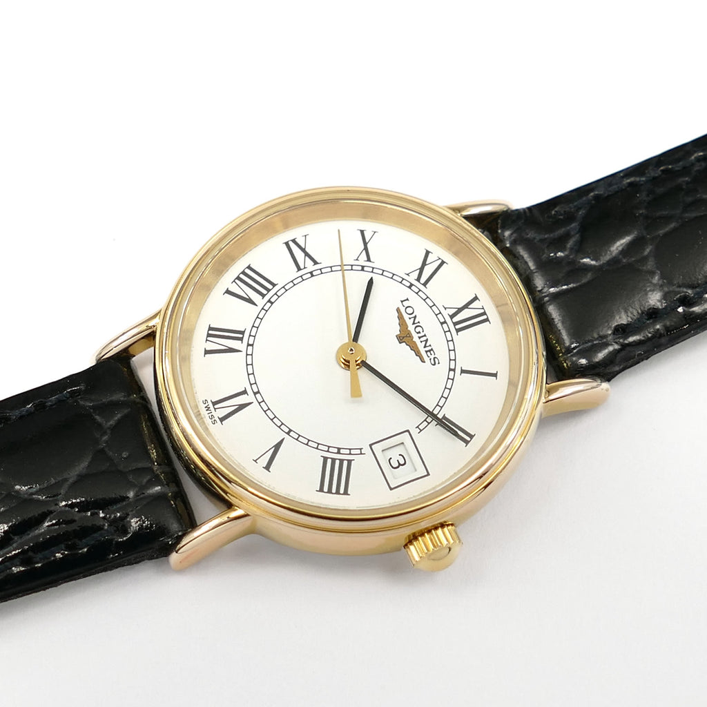 Longines Présence L4.136.2.11.2 White Roman Numeral Dial