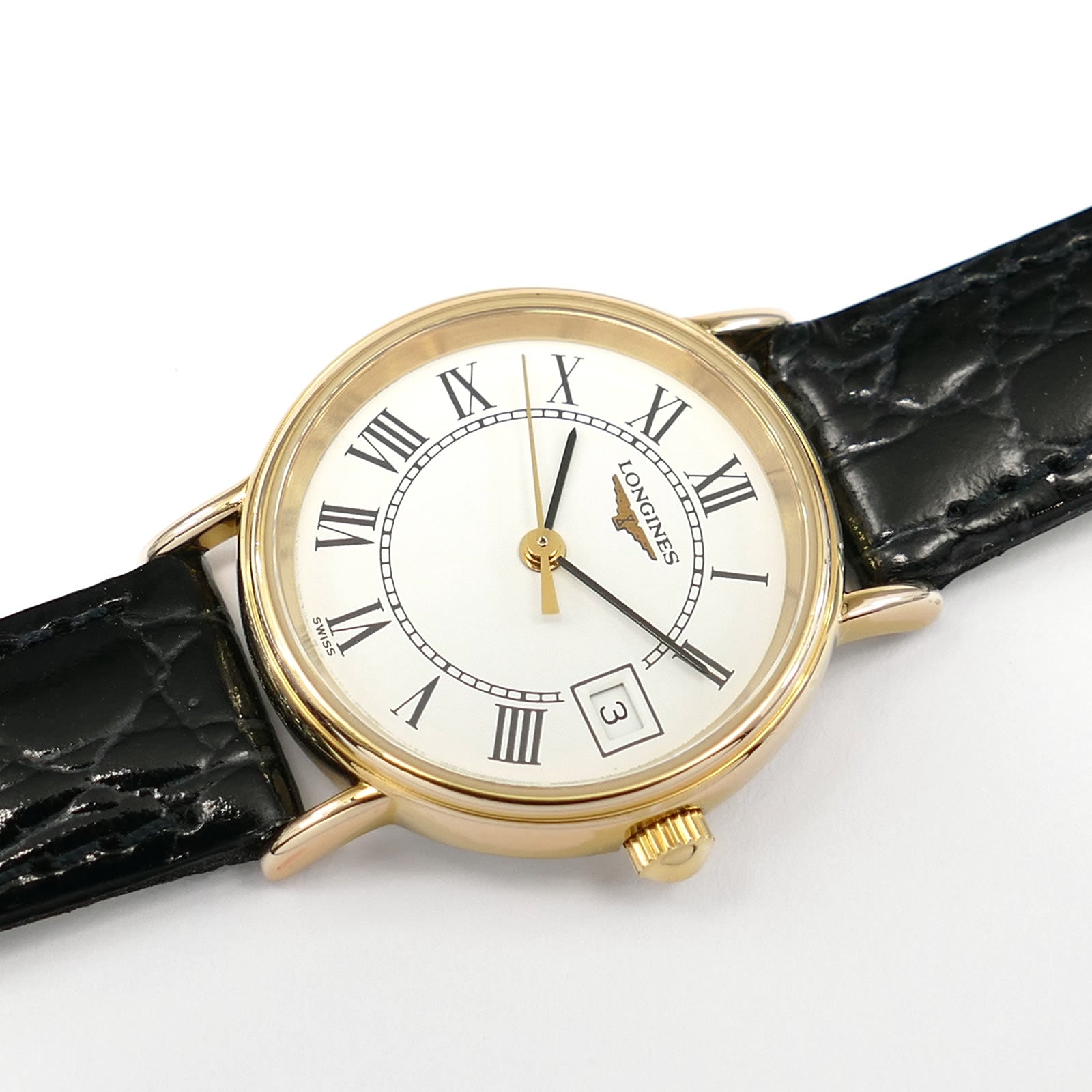 Longines Présence L4.136.2.11.2 White Roman Numeral Dial