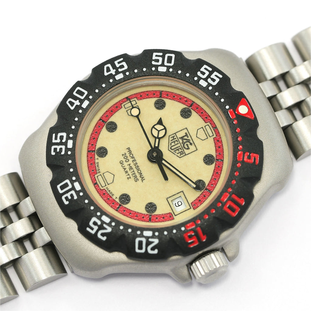 TAG Heuer Formula 1 371.508 Luminous Dial red border