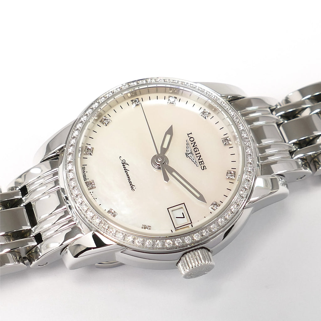 Longines Saint-Imier 71 Diamonds White Mother of Pearl L2.263.0.87.6