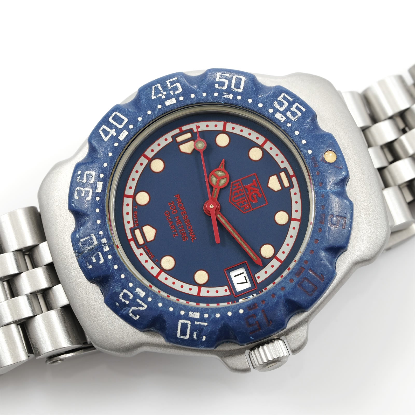 TAG Heuer Formula 1 WA1210 Blue and Red dial