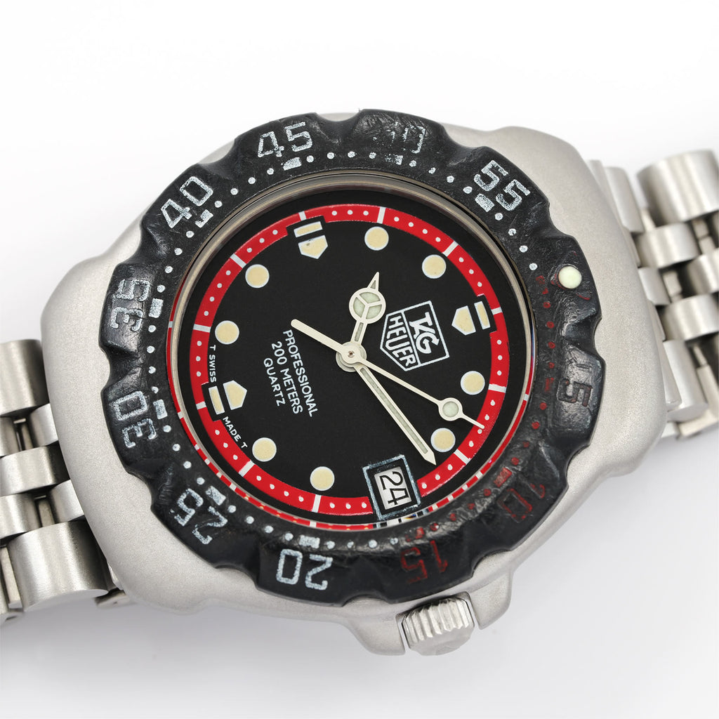 TAG Heuer Formula 1 WA1214 Black and Red dial