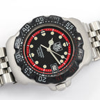 TAG Heuer Formula 1 WA1214 Black and Red dial