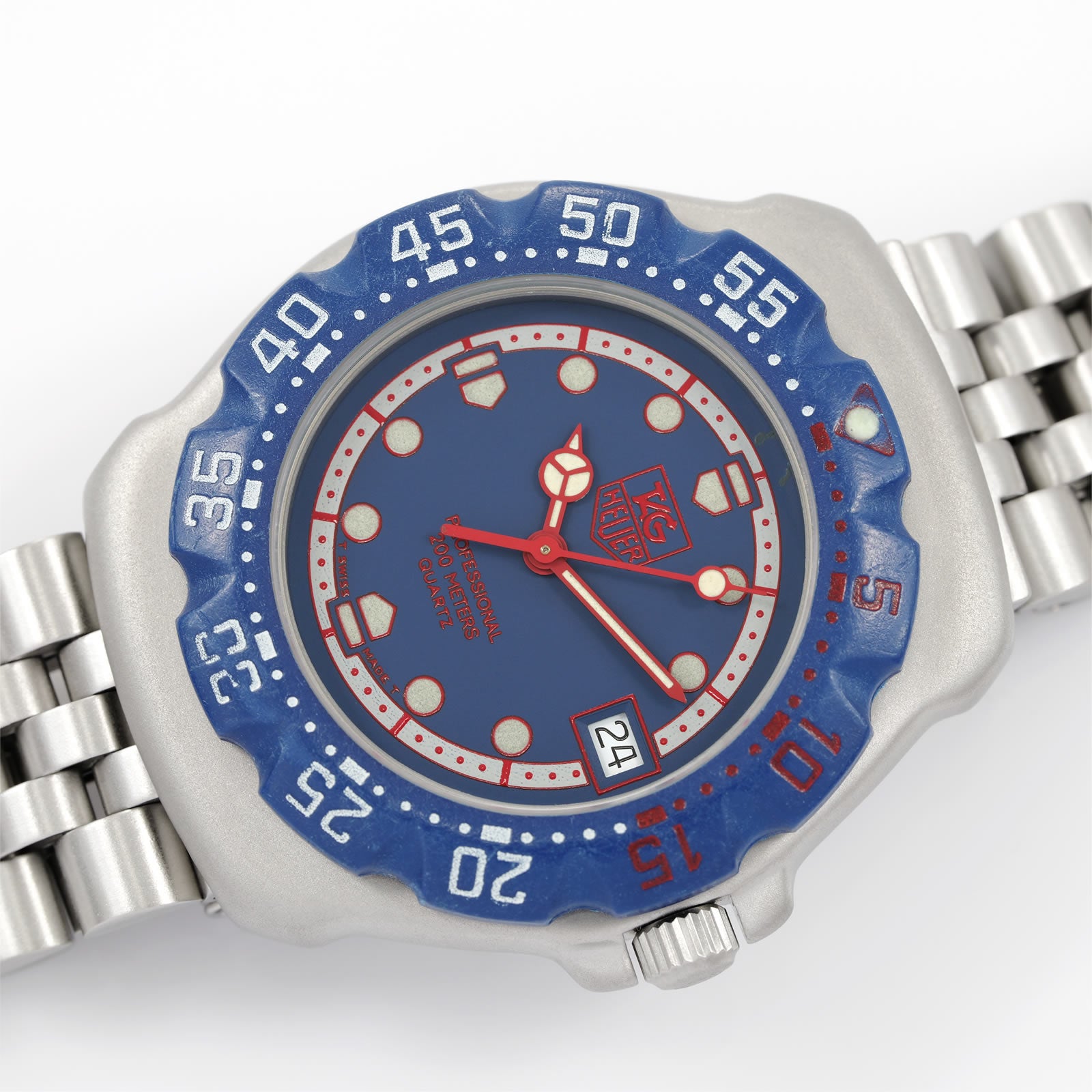 TAG Heuer Formula 1 370.513 Blue and Red dial