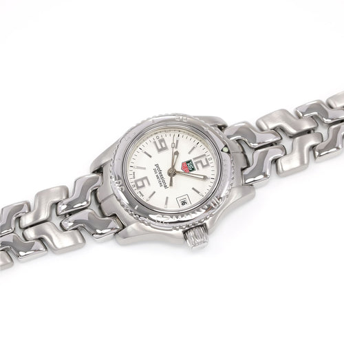 TAG Heuer Link Ladies White Dial Mini Quartz watch with Date WT1414.BA0560
