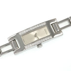 Gucci 3900L Silver Sunburst Dial with 24 Diamonds