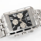 Raymond Weil Tango 4881 Chronograph Black Rectangular dial