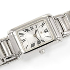 Maurice Lacroix Miros MI2021 Silver Sunburst Dial Rectangular