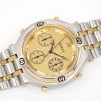 Gucci 9400 Chronograph Champagne Dial