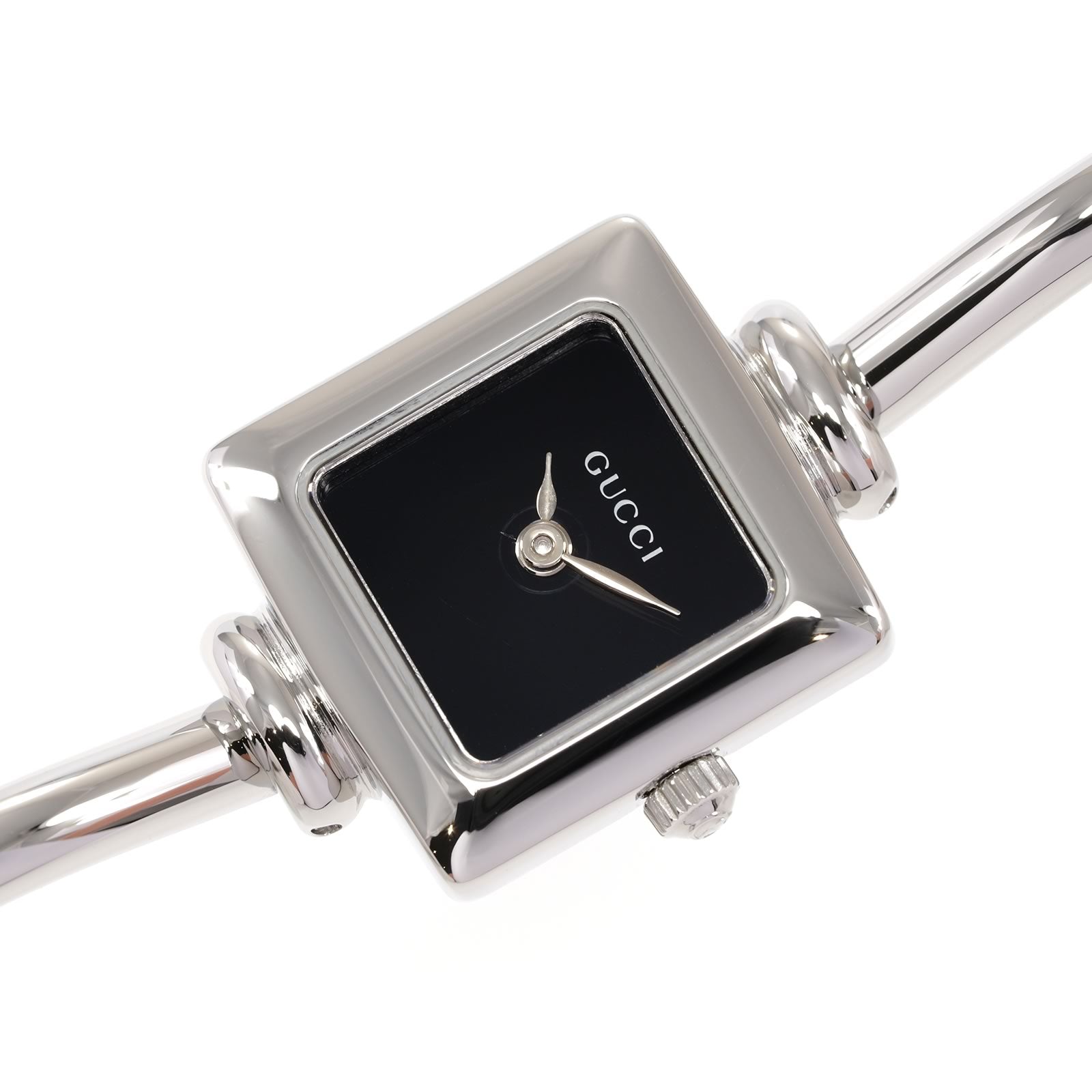 Gucci 1900L Black Square Dial
