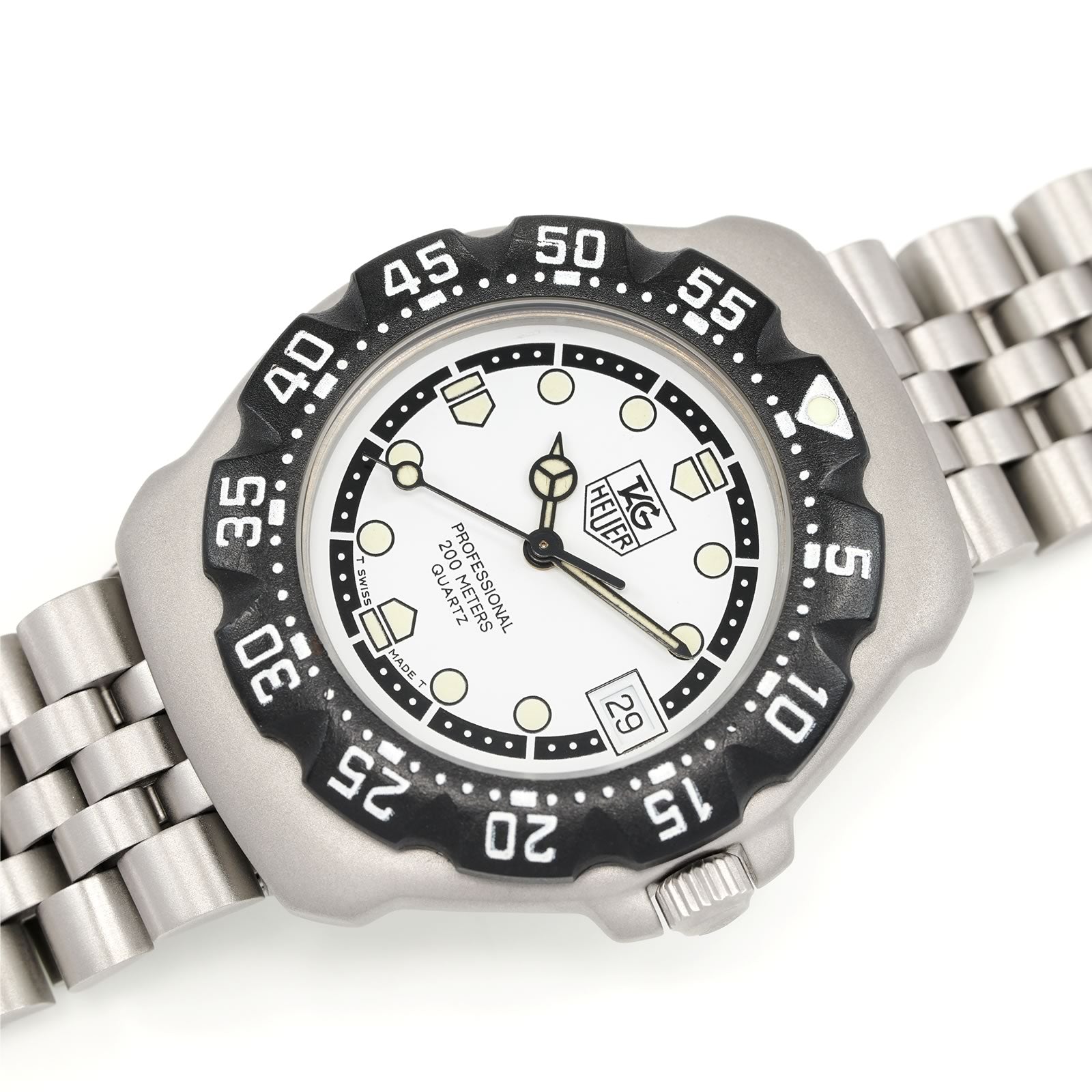 TAG Heuer Formula 1 WA1218 White and Black dial
