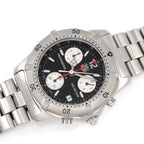 TAG Heuer 2000 Chronograph CK1110-0 Black / Silver Dial