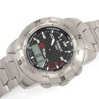 Tissot T-Touch Z253/353P Titanium Black Carbon Fibre Dial compass