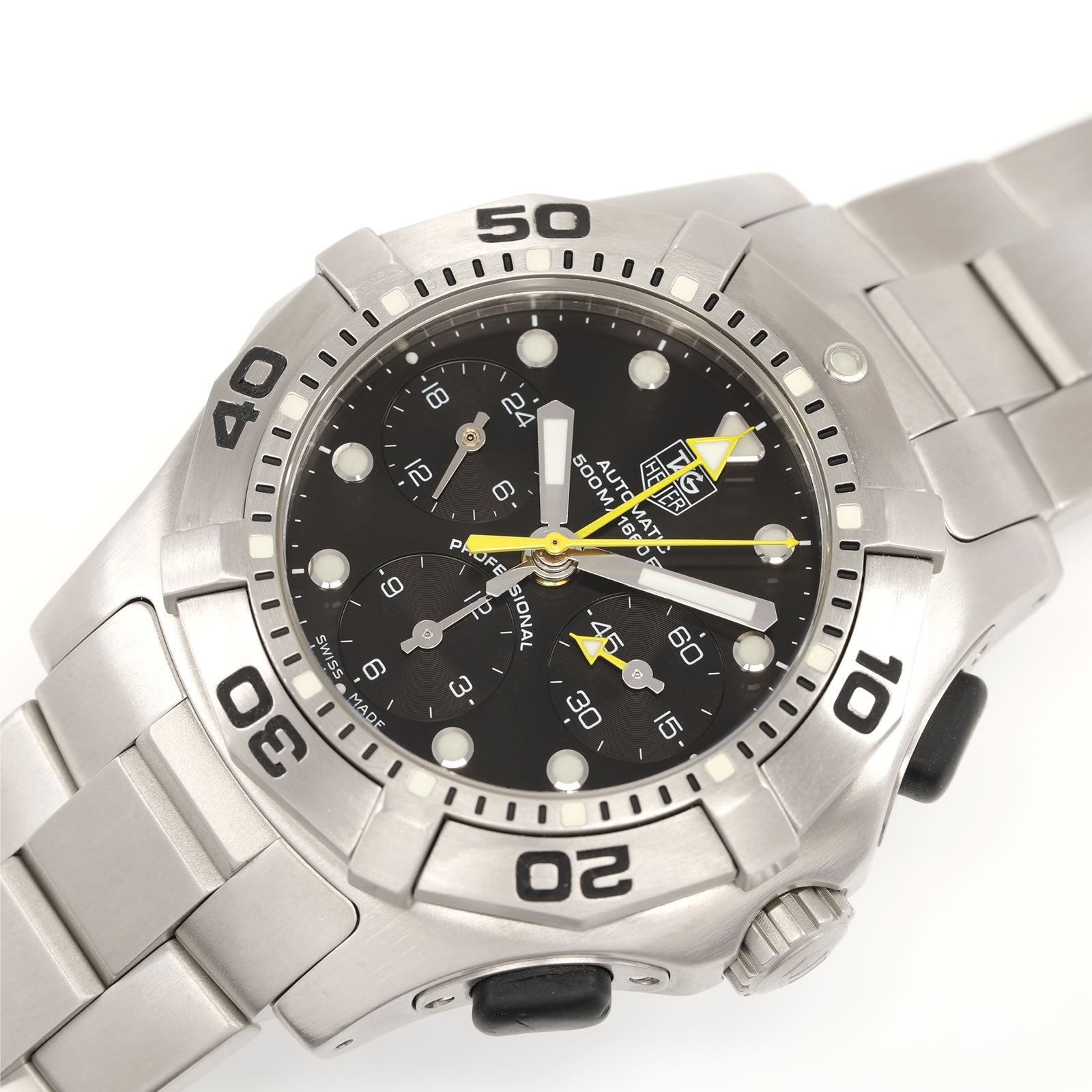 TAG Heuer Aquagraph CN211A Black Dial