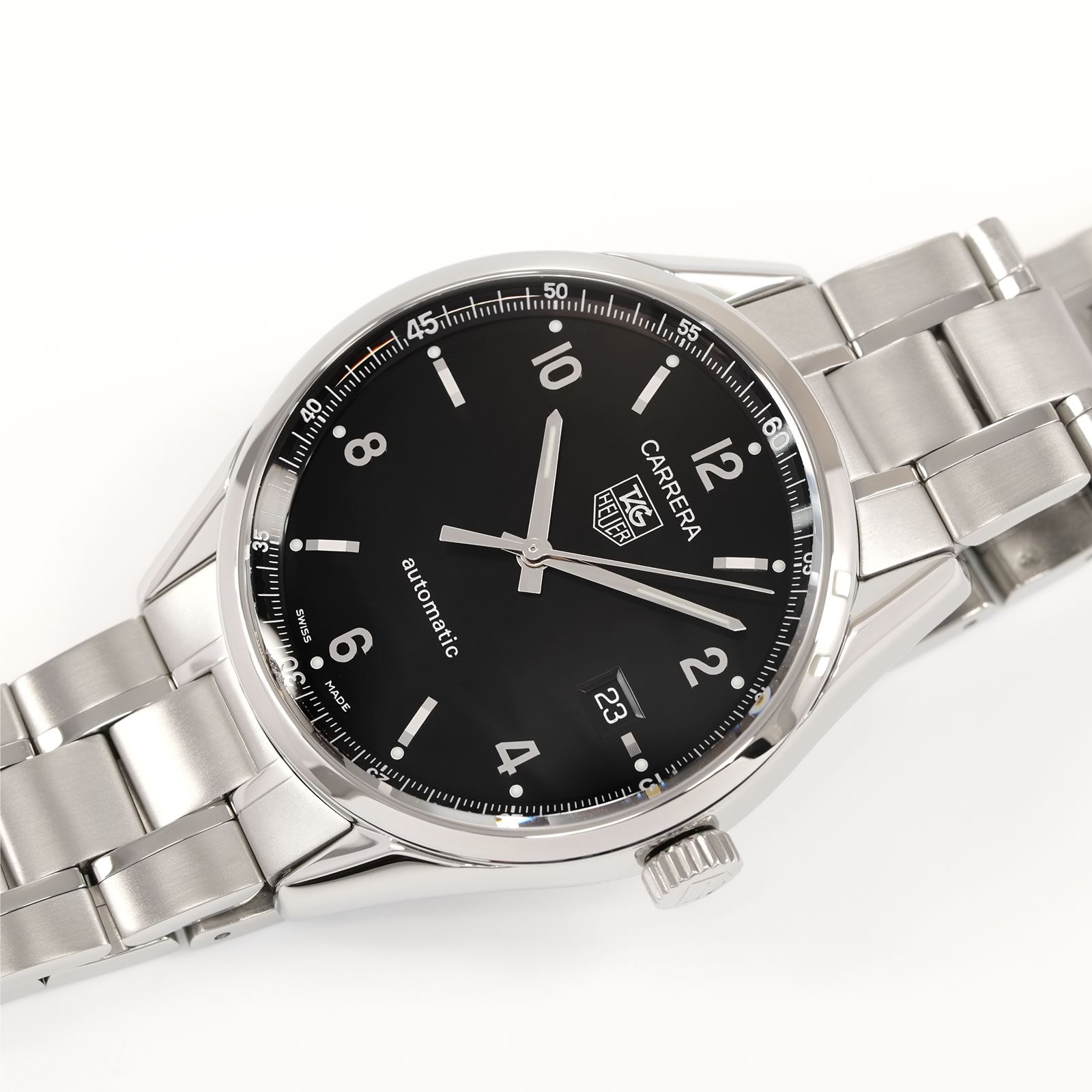 TAG Heuer Carrera WV211B Black Arabic Dial