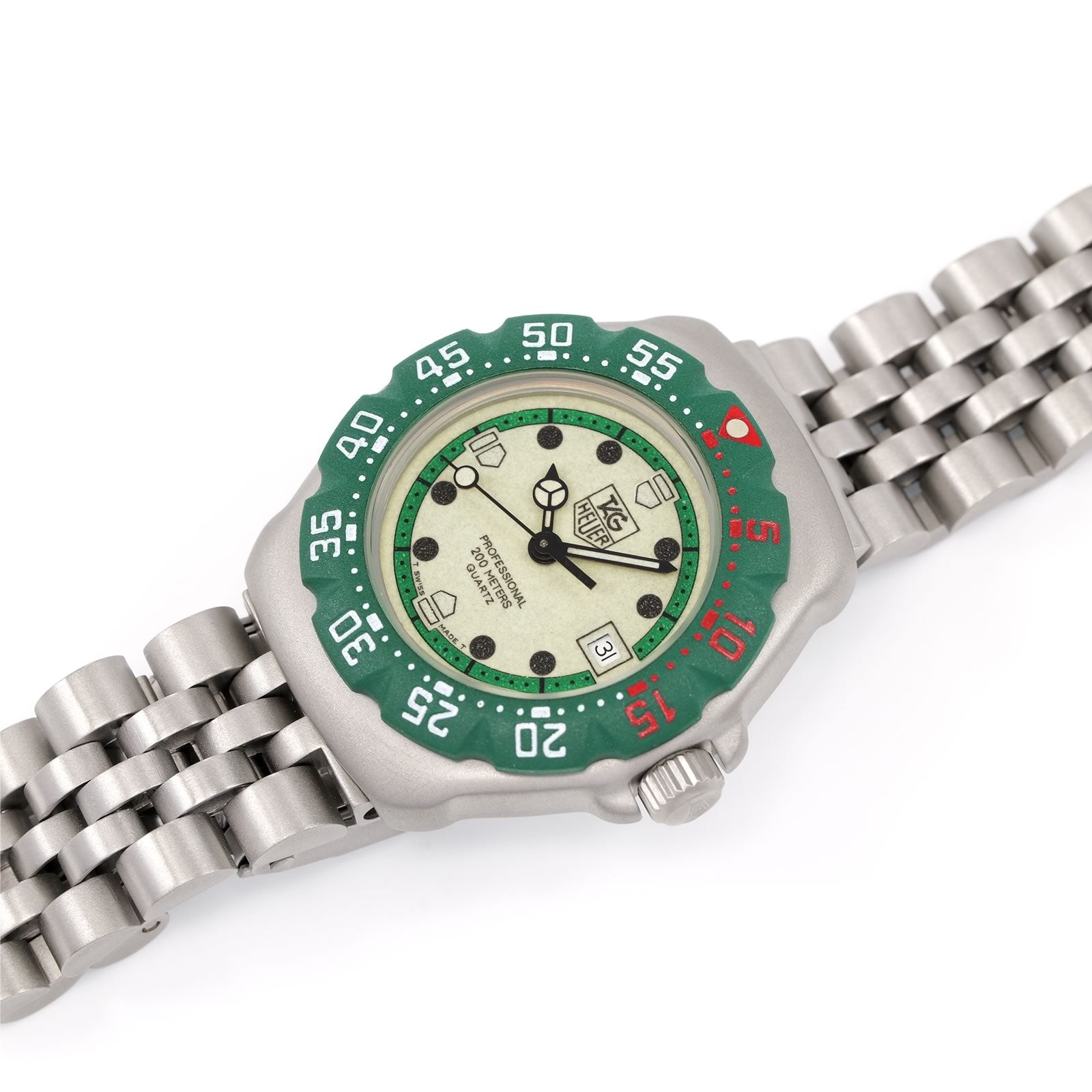TAG Heuer Formula 1 Ladies 372.508 Luminous Green WA1412