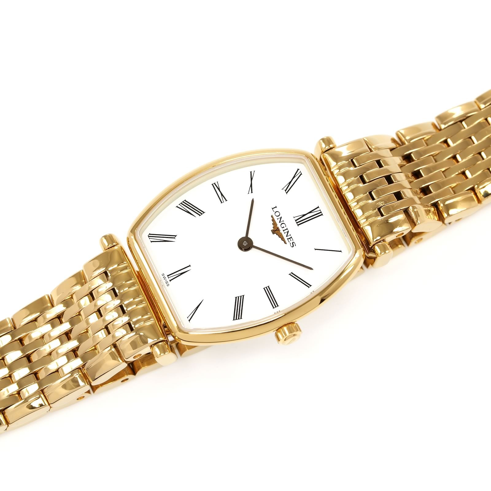 Longines La Grande Classique Gold PVD L4.205.2 White Roman numeral dial