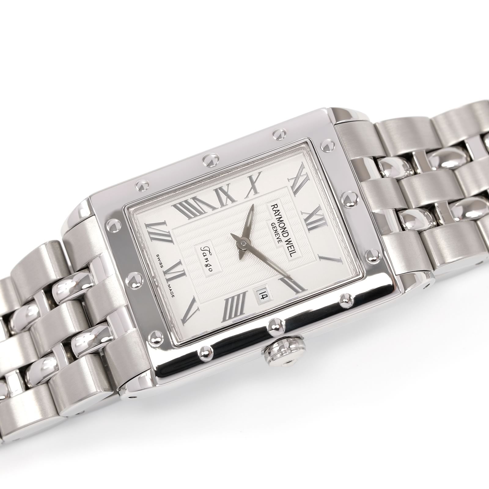 Raymond Weil Tango Silver Roman Numeral dial 5381-ST-00658