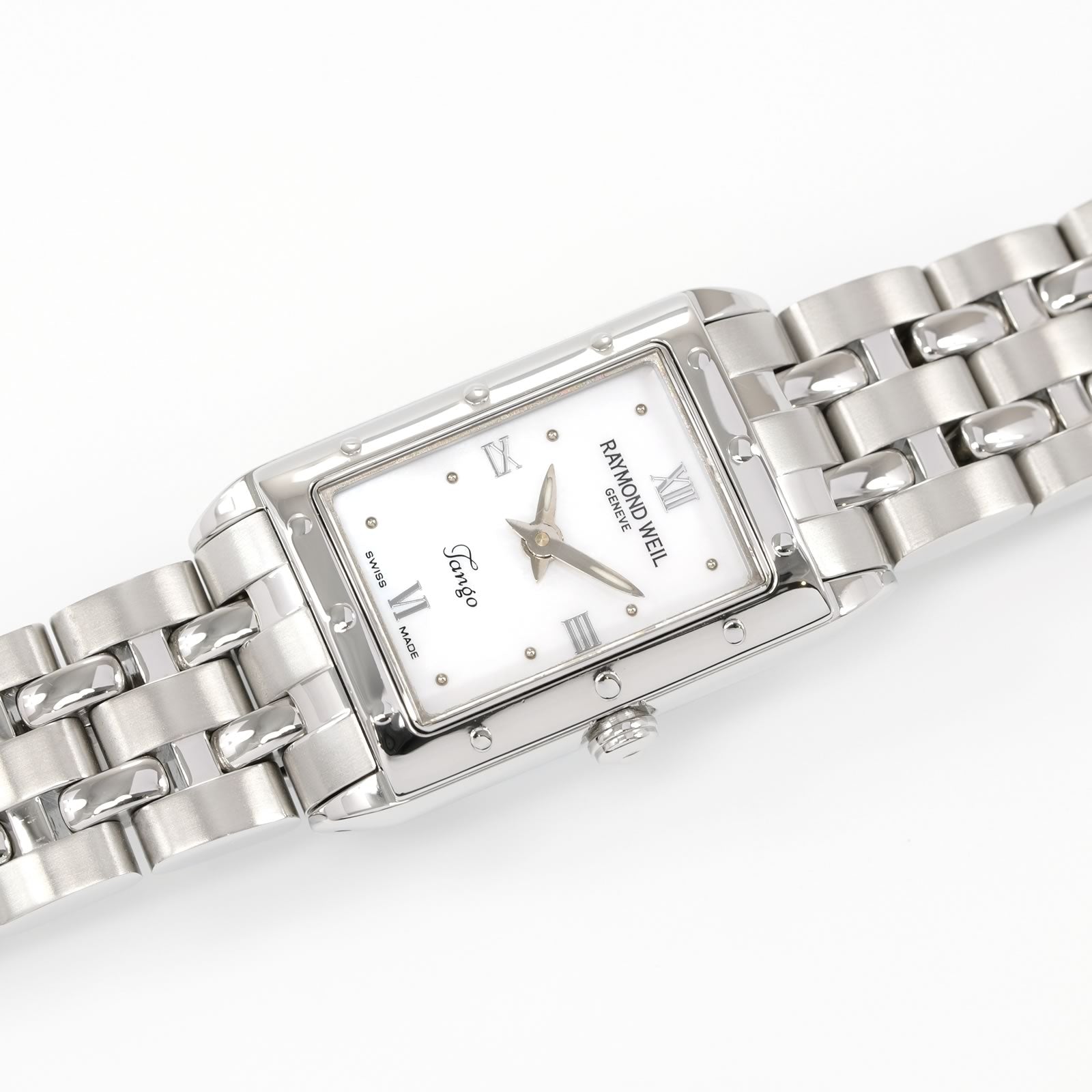 Raymond Weil Tango 5971 White Mother of Pearl Dial