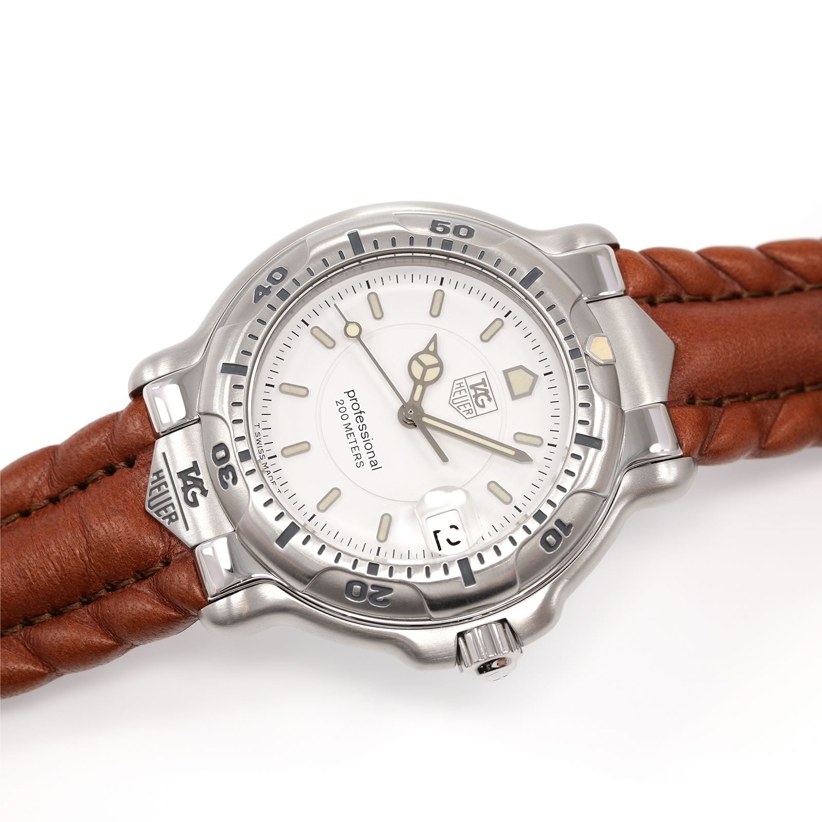 TAG Heuer 6000 WH1111 White Dial
