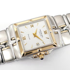 Raymond Weil Parsifal 9390 White Square Dial with Roman Numerals 