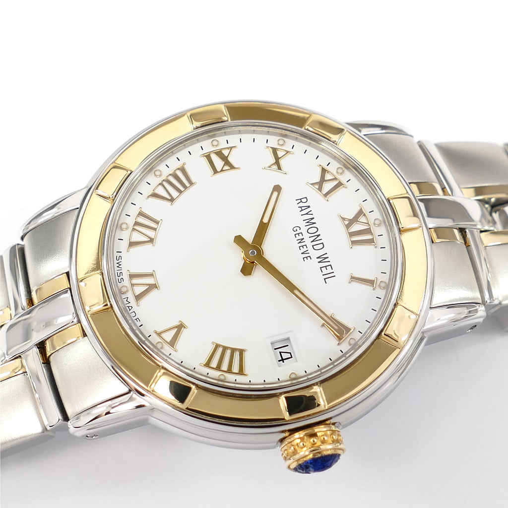 Raymond Weil Parsifal 9540 18k Gold White Roman Numeral Dial