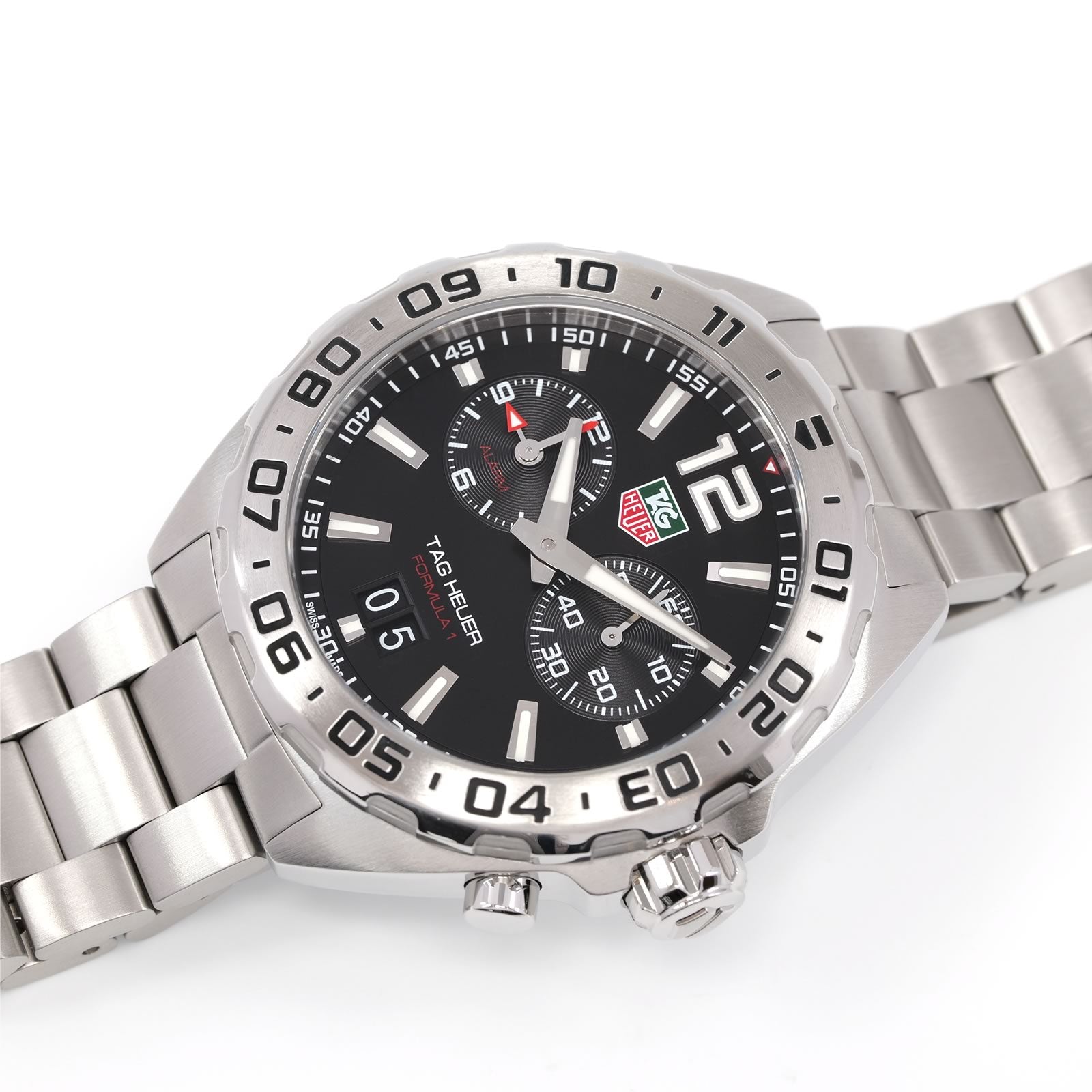 TAG Heuer Formula 1 Black Dial Alarm men's watch WAZ111A.BA0875