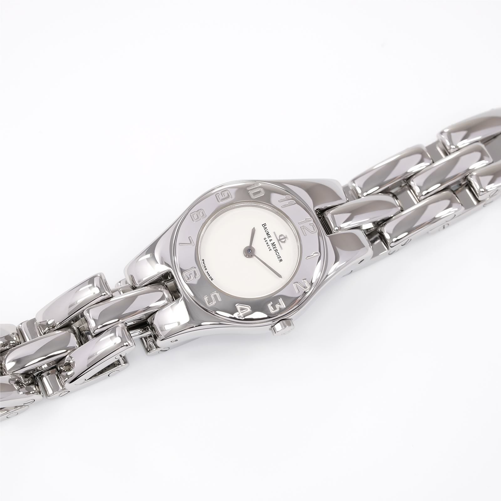 Baume & Mercier Linea MV045204 Ladies 22mm White Dial Arabic