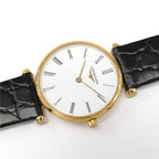 Longines La Grande Classique White Roman Numeral Dial Gold PVD L4.209.2.11.2