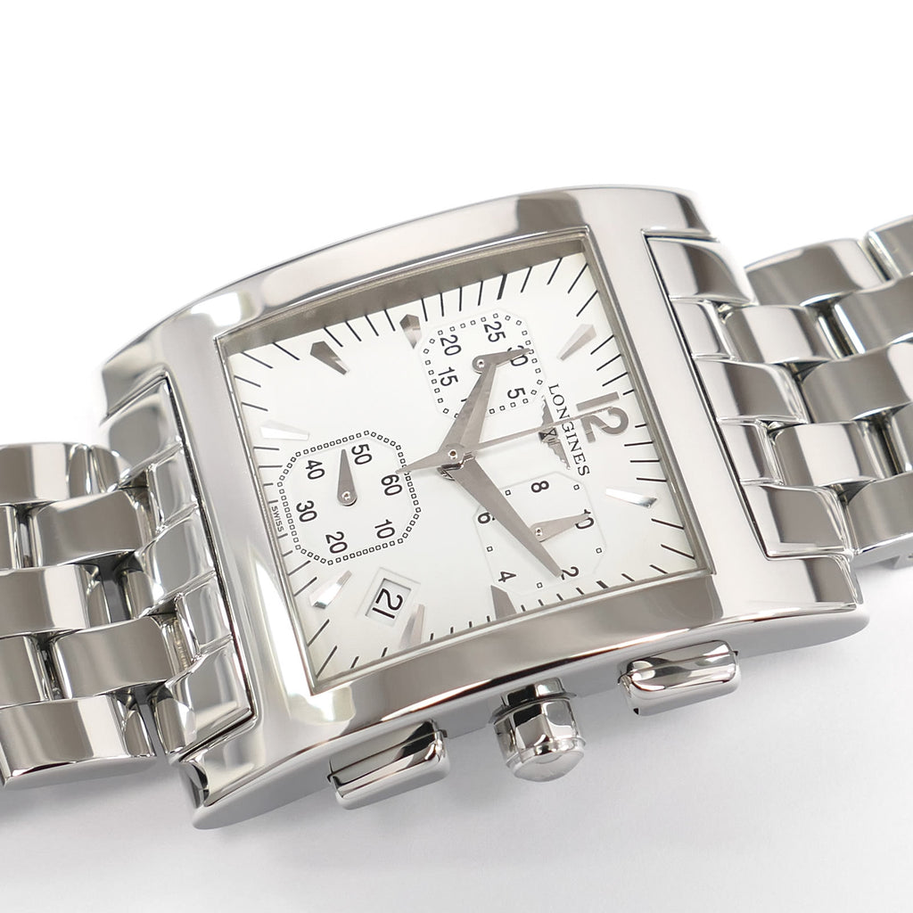 Longines DolceVita Carrée L5.668.4 Square Chronograph White