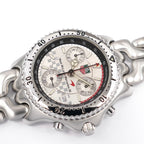 TAG Heuer SEL CG1117 West McLaren chequered silver dial