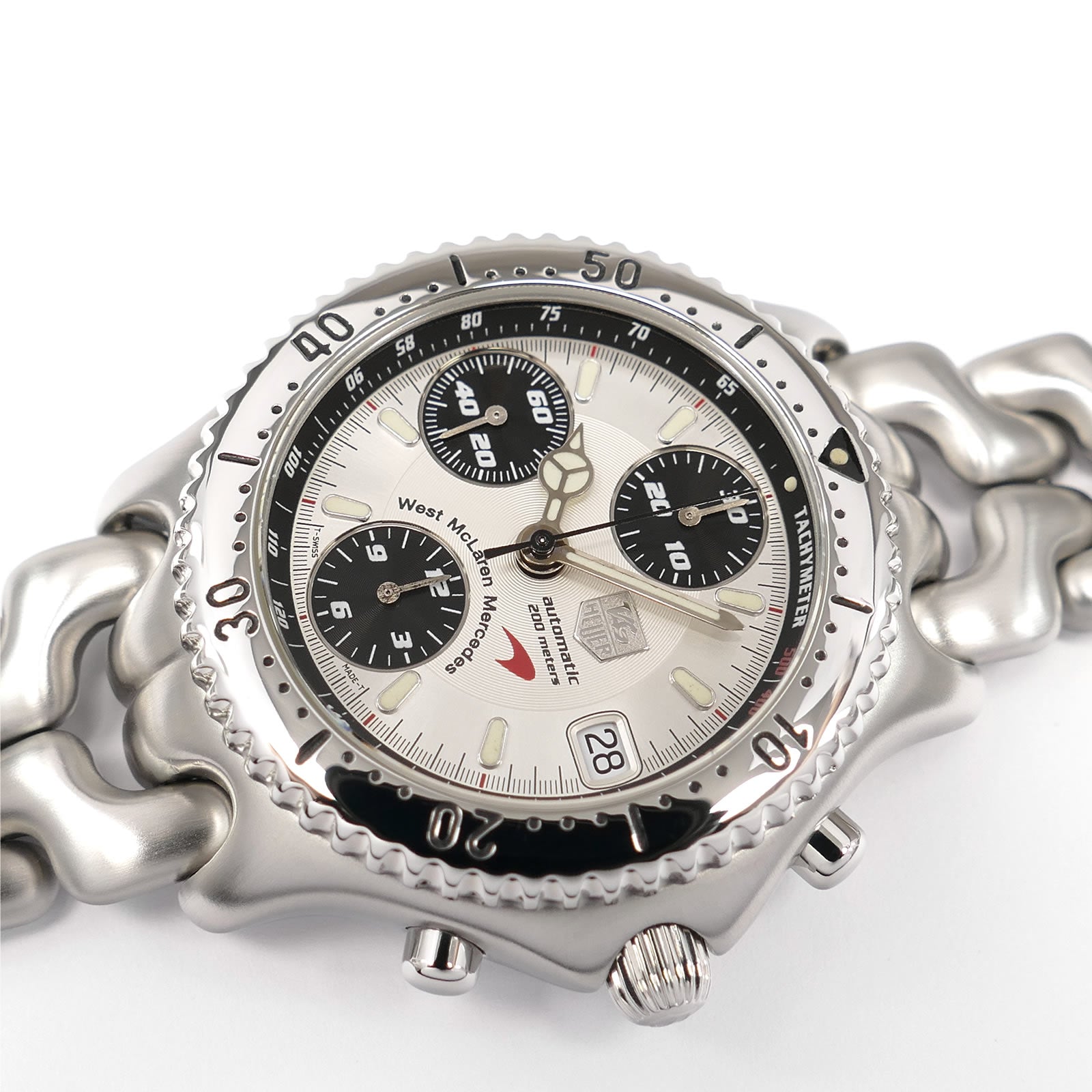 TAG Heuer SEL West McLaren Men's 38mm Automatic Chronograph CG2113