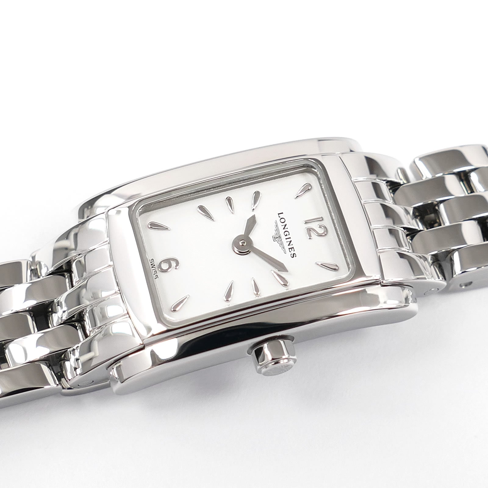 Longines DolceVita L5.158.4 White Rectangular Dial