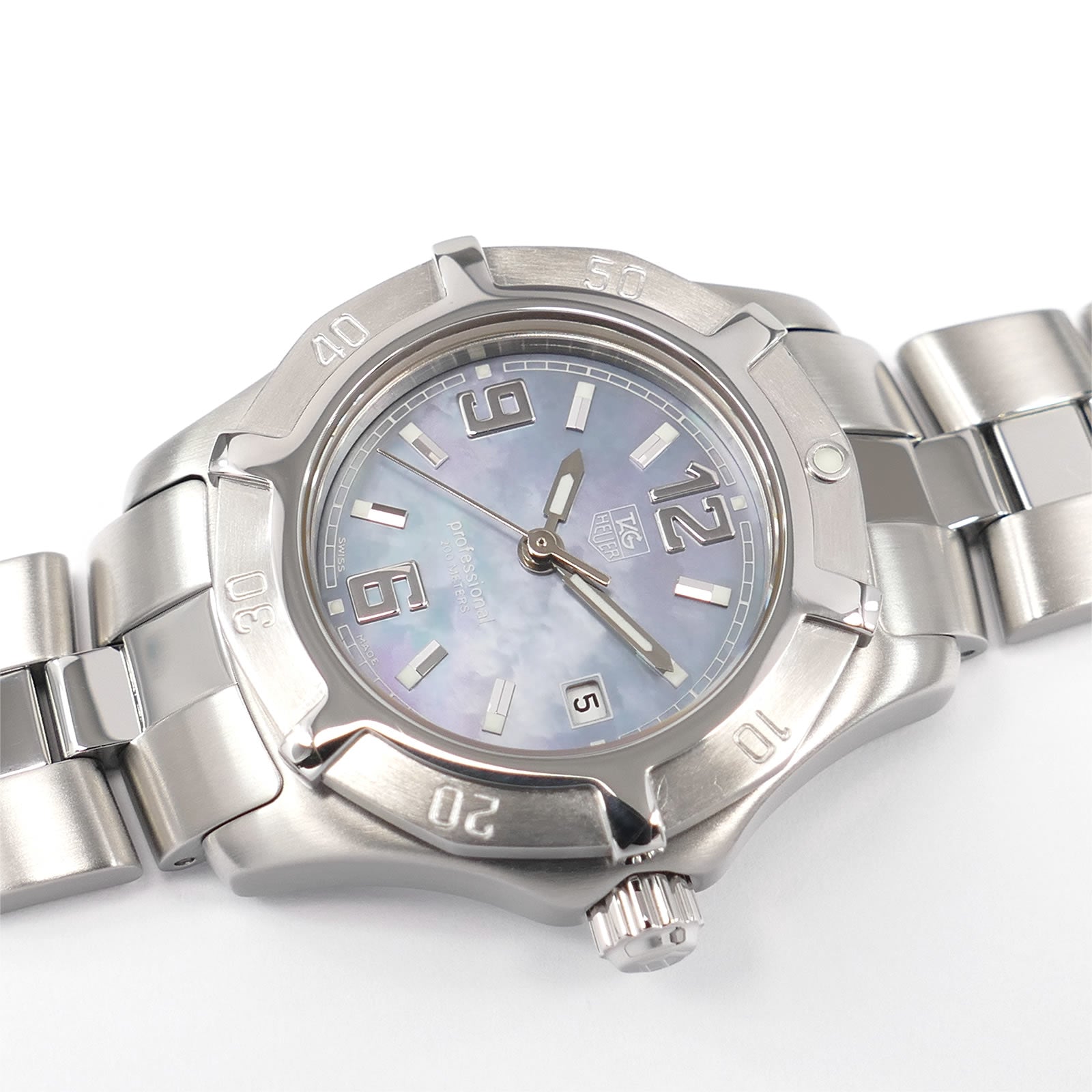 TAG Heuer 2000 Exclusive WN1318 Blue Mother of Pearl Ladies