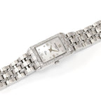 Raymond Weil Tango Ladies White Mother of Pearl & Diamond rectangular watch 5971-STS-00995