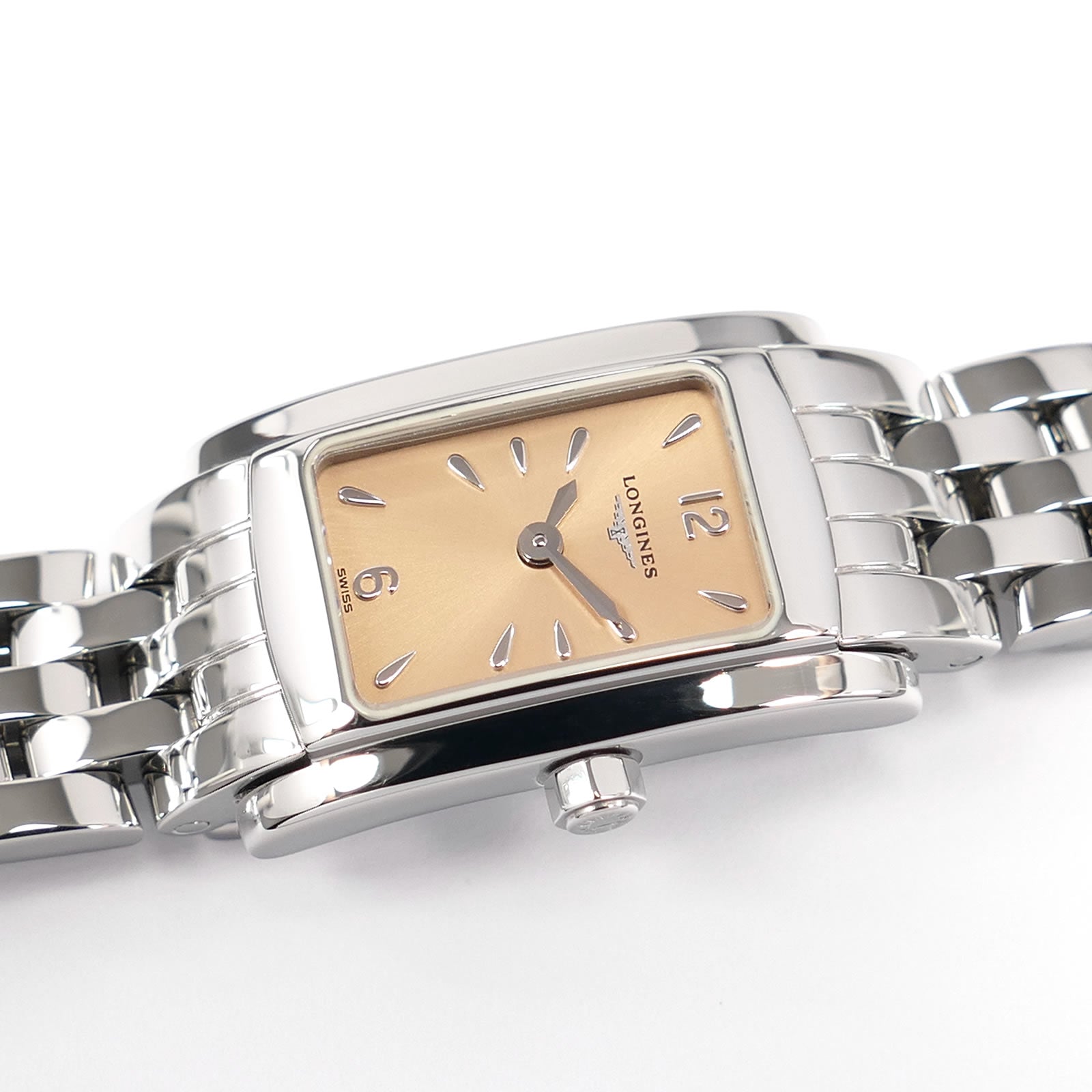 Longines DolceVita L5.158.4 Copper Rectangular Dial