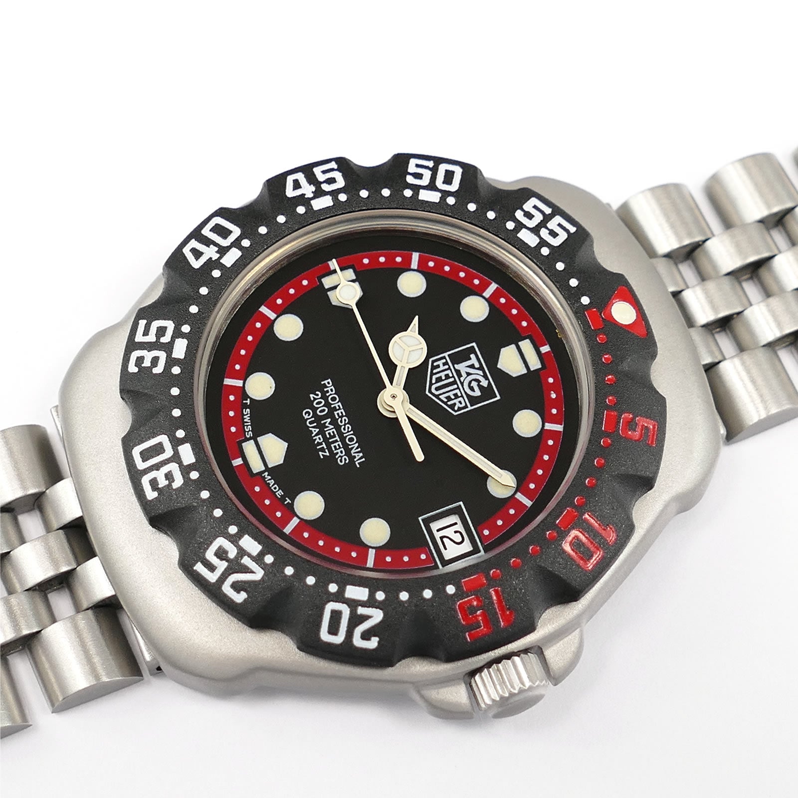 TAG Heuer Formula 1 374.513 Black dial red border