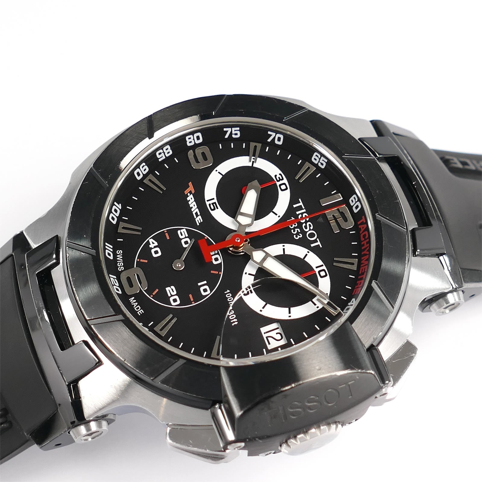 Tissot T-Race T048417A Chronograph Black Dial