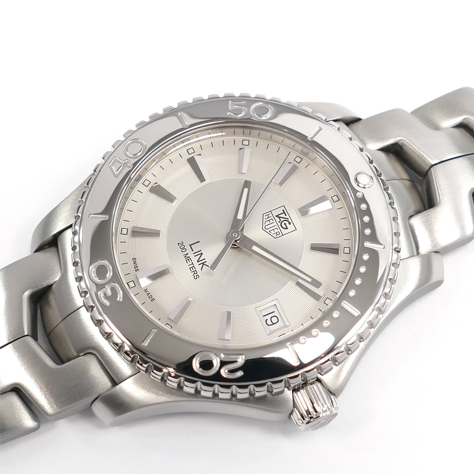 TAG Heuer Link WJ1111 Silver Dial with Date