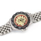 TAG Heuer Formula 1 WA1211 Men's Luminous Dial watch with red accents vintage
