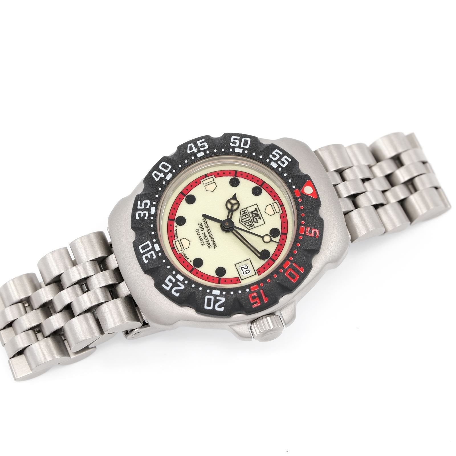 TAG Heuer Formula 1 WA1411 Luminous Dial with Red border