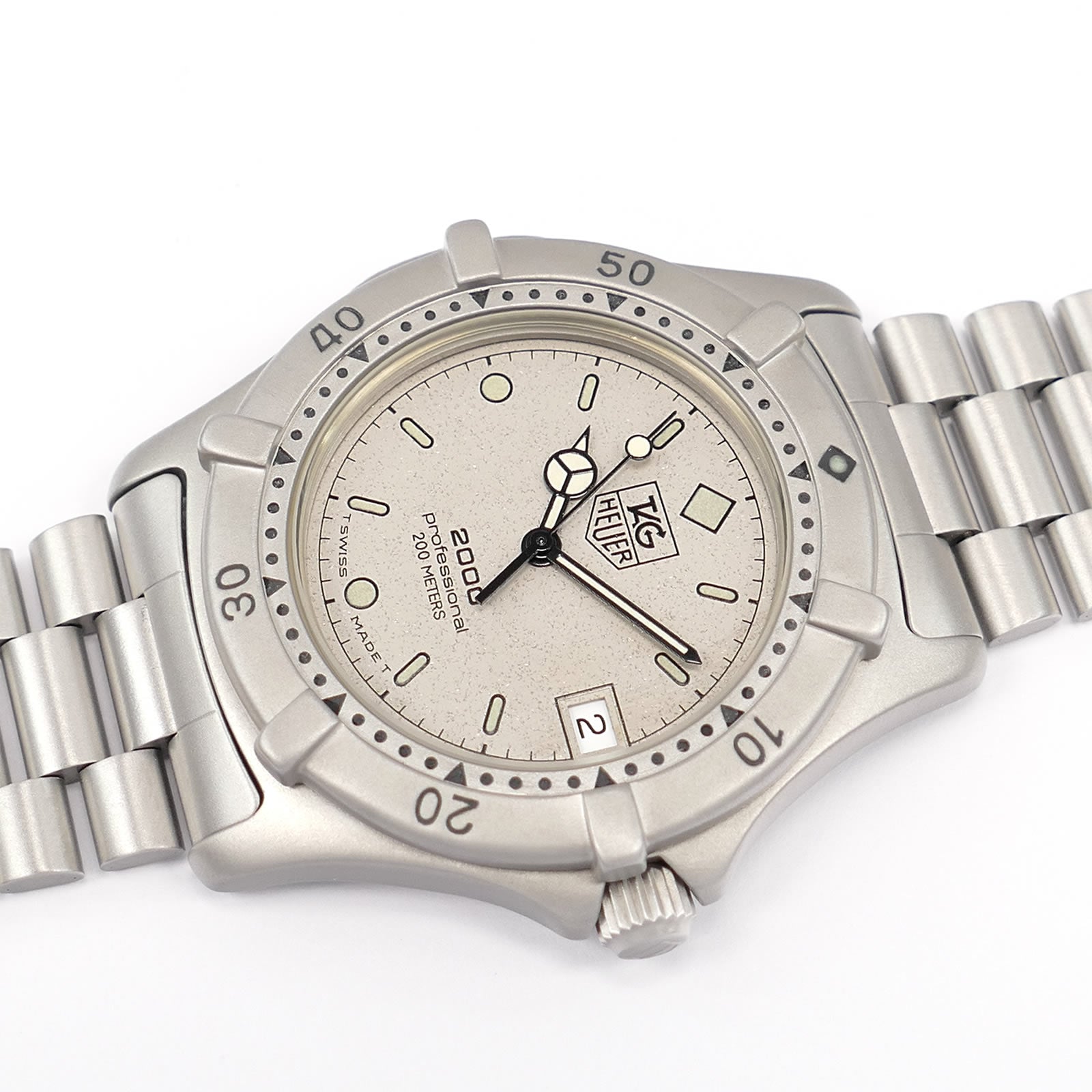 TAG Heuer 2000 Silver / Grey Dial Classic 962.206